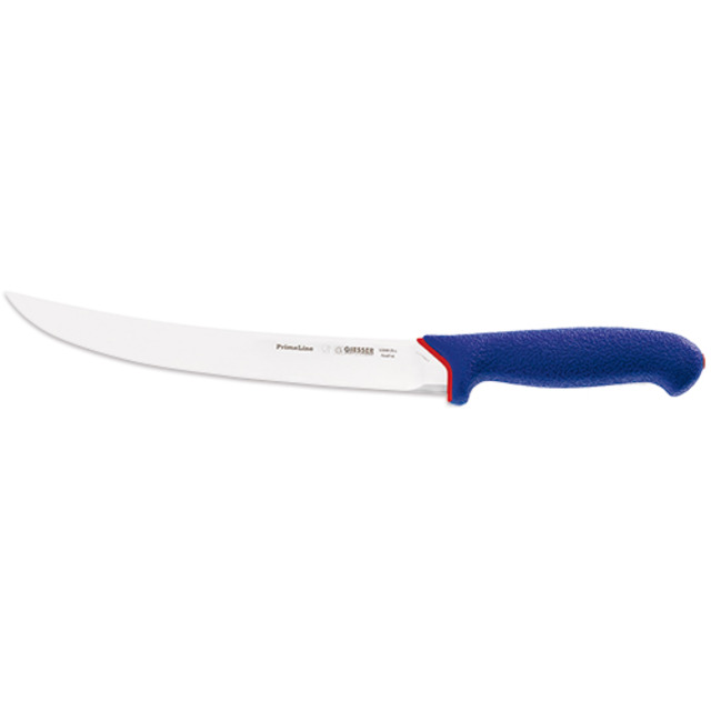 Abschwartmesser PrimeLine, blau 25 cm, gebogen