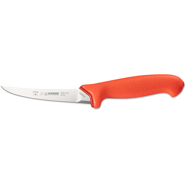 Ausbeinmesser WildLine 13 cm, hart, gebogen, scarlett-rot