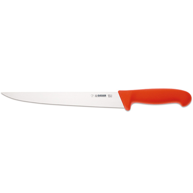 Dressiermesser, rot 24 cm