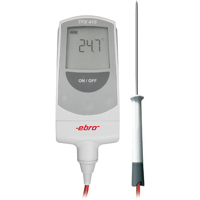 Stichthermometer TFX 410, -50° - + 300° Fühler mit 60cm Silikonkabel, abnehmbar