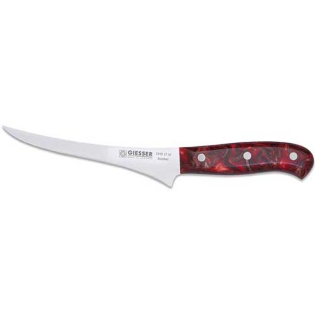 PremiumCut Filet No. 1 17 cm, Griff aus Acryl, Red Diamond