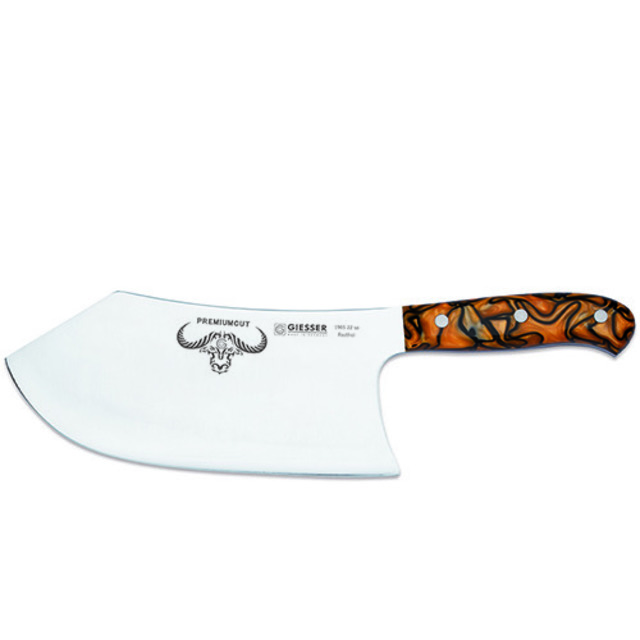 PremiumCut Butcher No. 1 22 cm, Griff aus Acryl, Spicy Orange