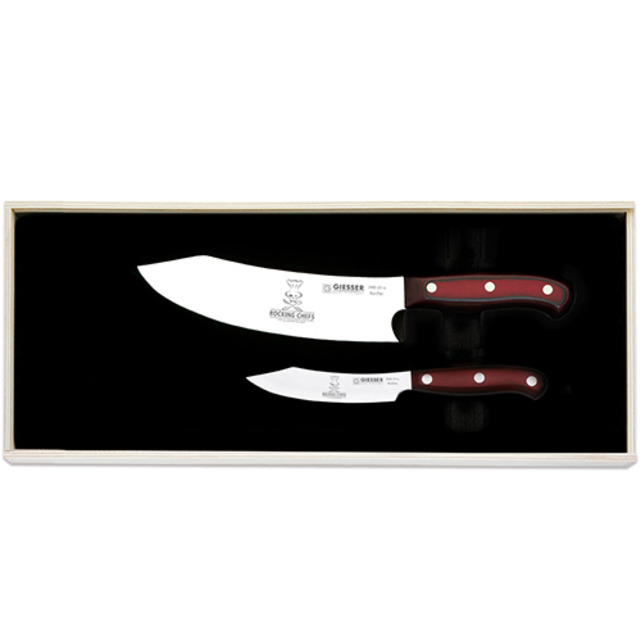 PremiumCut Set Nr. II Griff aus Micarta, Rocking Chef