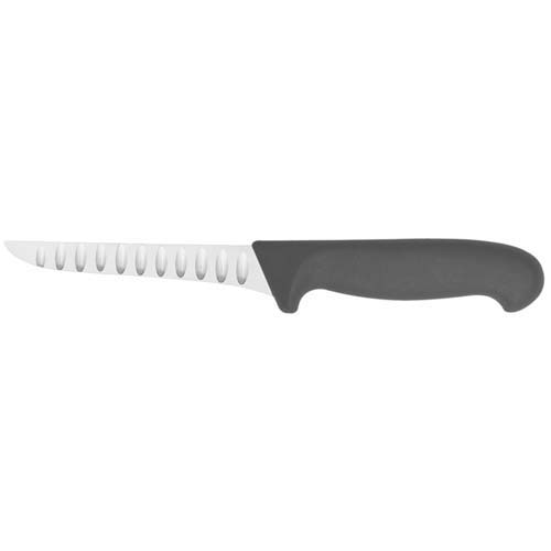 Ausbeinmesser, schwarz 16 cm, schmale Klinge, Kullen